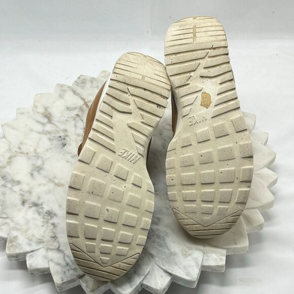 Nike Air Max Thea Mid Ale Brown Tan Sz8.5 859550-200 Slip On Leather Ankle Boots - Picture 14 of 16